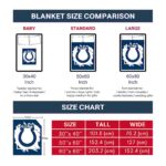 indianapolis colts splatter effect blue blanket best selling