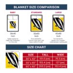 iowa hawkeyes brushstrokes black white blanket best selling