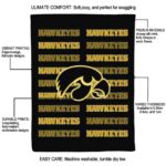 iowa hawkeyes fan pride black blanket new arrival