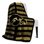 iowa hawkeyes fan pride black blanket top rated
