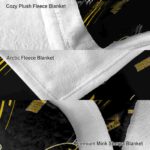 iowa hawkeyes fan spirit black blanket best selling