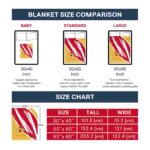 iowa state cyclones brushstrokes red white blanket best selling
