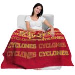 iowa state cyclones fan pride red blanket best selling