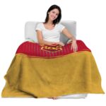iowa state cyclones gradient dots red blanket best selling