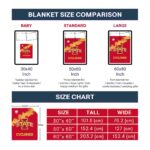 iowa state cyclones grunge texture red blanket best selling
