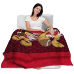 iowa state cyclones three musketeers red blanket best selling