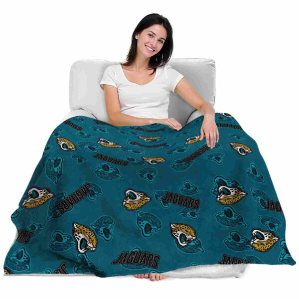 jacksonville jaguars diehard fans teal blanket latest model