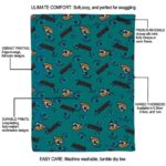 jacksonville jaguars diehard fans teal blanket new arrival