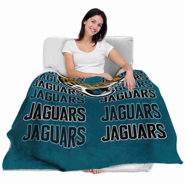 jacksonville jaguars fan pride teal blanket latest model