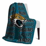 jacksonville jaguars fan pride teal blanket top rated