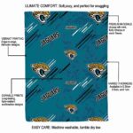 jacksonville jaguars fan spirit teal blanket new arrival