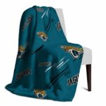 jacksonville jaguars fan spirit teal blanket top rated