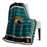 jacksonville jaguars football field teal blanket top rated