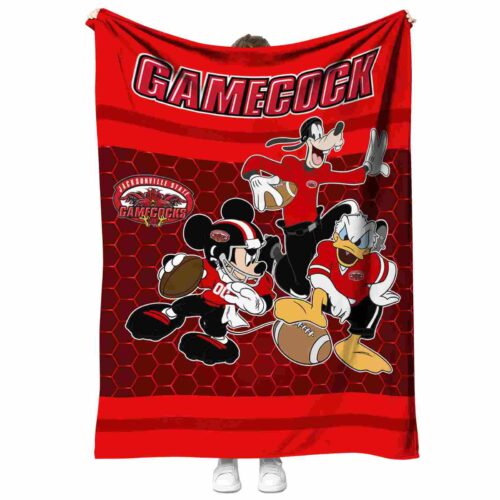 jacksonville state gamecocks three musketeers red blanket best selling