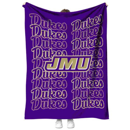 james madison dukes fan pride purple blanket best selling