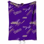 james madison dukes fan spirit purple blanket best selling