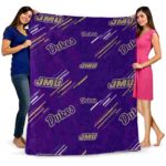 james madison dukes fan spirit purple blanket best selling