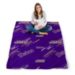 james madison dukes fan spirit purple blanket best selling