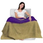 james madison dukes gradient dots purple blanket latest model