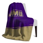 james madison dukes gradient dots purple blanket top rated