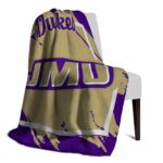 james madison dukes splatter effect purple blanket best selling