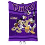james madison dukes three musketeers purple blanket best selling