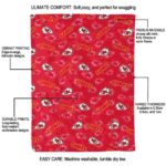 kansas city chiefs diehard fans red blanket new arrival