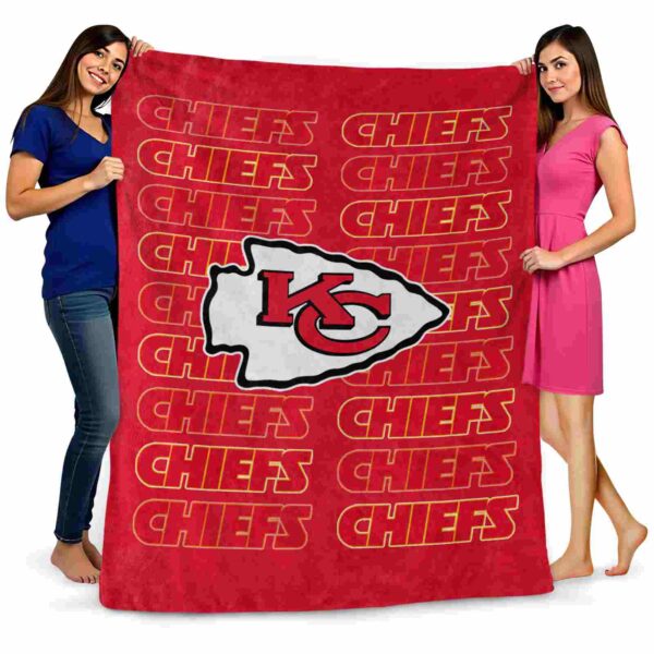 kansas city chiefs fan pride red blanket fashion forward