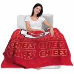 kansas city chiefs fan pride red blanket latest model