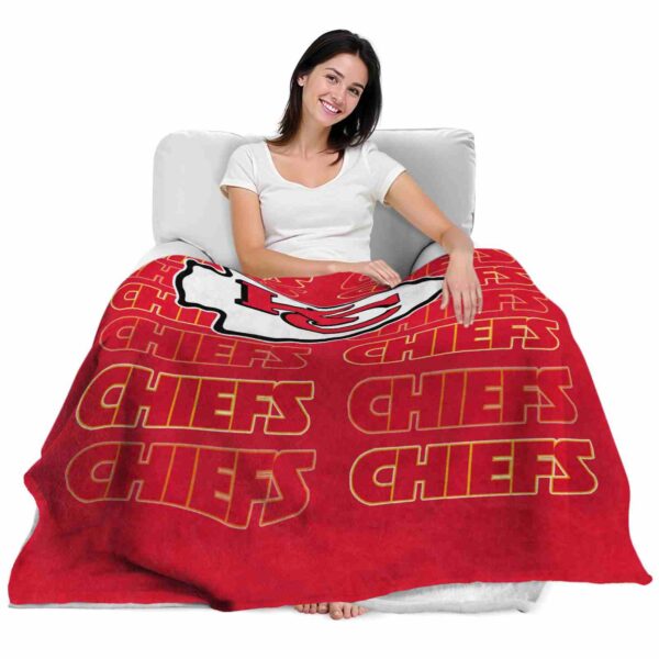 kansas city chiefs fan pride red blanket latest model