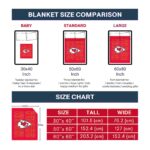 kansas city chiefs fan pride red blanket trendy