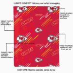 kansas city chiefs fan spirit red blanket new arrival