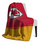 kansas city chiefs gradient dots red blanket top rated