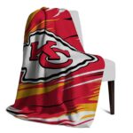 kansas city chiefs paint streaks red white blanket top rated