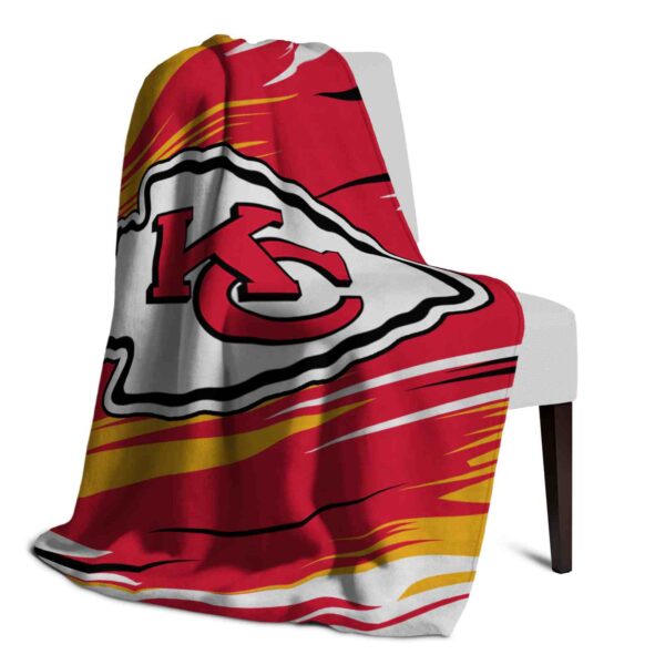 kansas city chiefs paint streaks red white blanket top rated