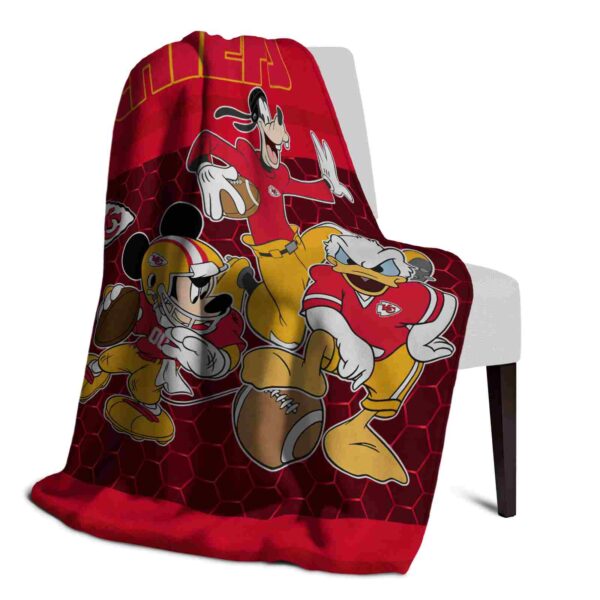 kansas city chiefs three musketeers red blanket top rated