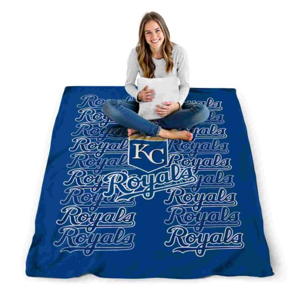 kansas city royals fan pride royal blue blanket high quality