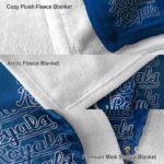 kansas city royals fan pride royal blue blanket premium grade