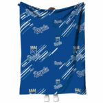 kansas city royals fan spirit royal blue blanket best selling