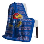 kansas jayhawks fan pride blue blanket best selling