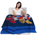 kansas jayhawks three musketeers blue blanket best selling