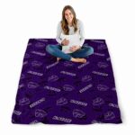 kansas state wildcats diehard fans purple blanket best selling