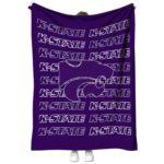 kansas state wildcats fan pride purple blanket best selling