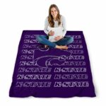 kansas state wildcats fan pride purple blanket best selling