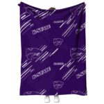 kansas state wildcats fan spirit purple blanket best selling