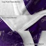 kansas state wildcats fan spirit purple blanket best selling