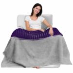 kansas state wildcats gradient dots purple blanket best selling