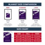 kansas state wildcats grunge texture purple blanket best selling