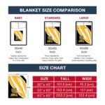 kennesaw state owls brushstrokes gold white blanket best selling
