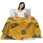 kennesaw state owls fan spirit gold blanket latest model
